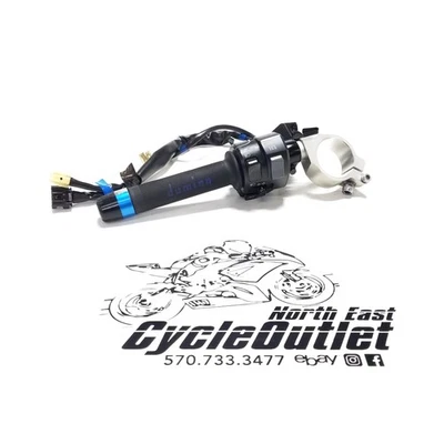 2017 17-20 YAMAHA YZF R6 原始设备制造商左夹夹夹夹夹式手柄带开关 — 第 1/4 张图片