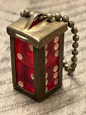 Dados antiguos ilegales club ethos latón enjaulado cereza baquelita 102925aB@ZAE Foto 1 de 4