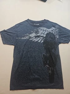 Camiseta Helix Grunge Falcon Goth Talla Mediana Gris - Imagen 1 de 12
