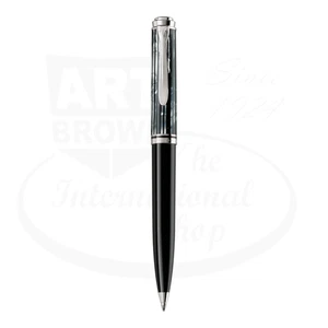 Pelikan Souveran K605 Tortoiseshell Black Ballpoint Pen, 819336 - Picture 1 of 1