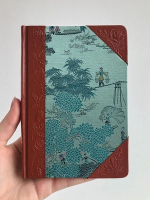 Vintage Shanghai Silk Diary China Student 112 Original Packaging Blank - Image 1 of 4