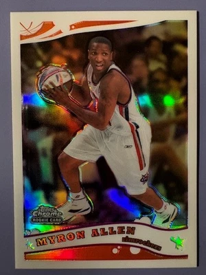 2005-06 Myron Allen Topps Chrome Rookie Refractor - 528/999 - Image 1 of 2