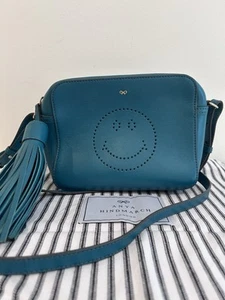 Anya Hindmarch Smiley Shoulder/Crossbody Bag Leather - Picture 1 of 18