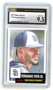 Topps Living Set #173 2019 Fernando Tatis Jr. RC Rookie CSG 9,5 como nuevo Plus (KE) - Imagen 1 de 1