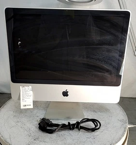 Apple iMac 20", EARLY 2008 A1224 AIO Intel Core2 Duo E8135 4GB 250GB SEE NOTES - Picture 1 of 7