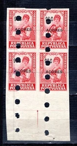 PORTUGAL: PRUEBAS 1925. TRABAJO EN PROGRESO. NEGRO DE 4, PUNZÓN DE SEGURIDAD - Imagen 1 de 1