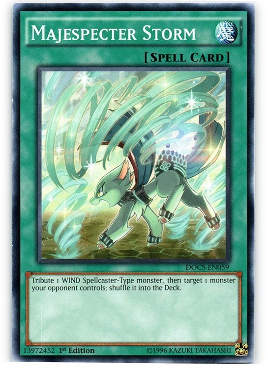 Majespecter Storm - DOCS-EN059 - Common - 1st Edition Lightly Played Dimension O - Image 1 of 1