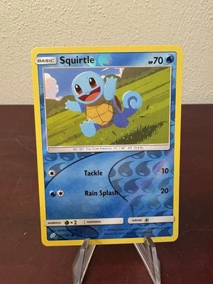 Squirtle Common Reverse Holo Card 23/181 Pokemon TCG Sm-Team Up - Near Mint NM - Image 1 of 2