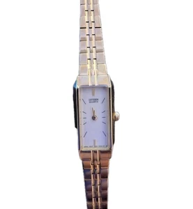Vintage Ladies 1980-1990's Citizen Quartz Gold Tone Watch - Picture 1 of 12