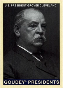 2008 Upper Deck Goudey #239 Grover Cleveland impresión corta presidentes subconjunto SP - Imagen 1 de 2