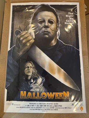 Serigrafia Halloween 2017 Sara Deck 24"x36" #27/32 - Imagem 1 de 4