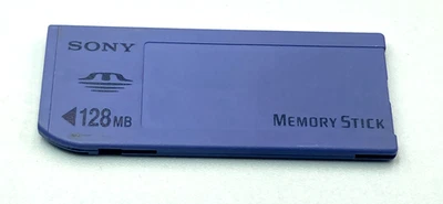 Memory Stick Sony 128 MB de colección para cámaras HandyCam Mavica CyberShot (MSR-128M) Foto 1 de 4