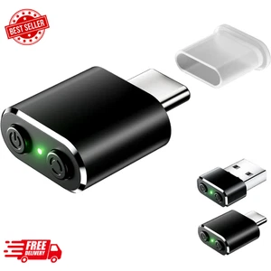 Mouse Jiggler Compatible with Type C Interface Devices,Undetectable Mini USB-C M - Picture 1 of 8