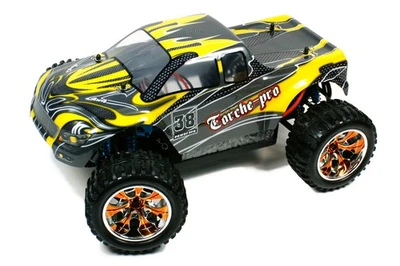 RC 4WD Brushless Monstertruck Truggy 2,4GHz RTR Amewi Torche Pro HSP Lipo Ed. - Bild 1 von 4
