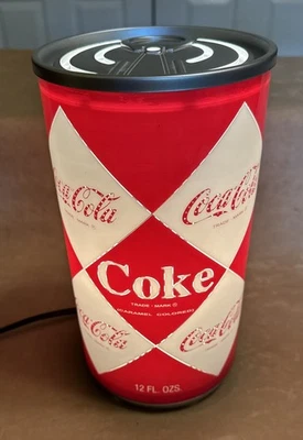 Внутренняя вращающаяся настольная лампа COCA-COLA кролик танака развлекательное освещение 2001 - Изображение 1 из 4