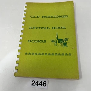 Vintage 1950 Old Fashioned Revival Hour Songs - Christian Song Book Hymnal - Picture 1 of 14