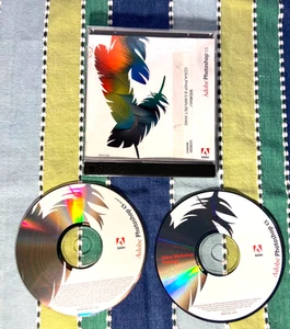 Adobe PhotoShop CS For Mac 2 Disks with Serial Number 2003 EXC COND - Afbeelding 1 van 5