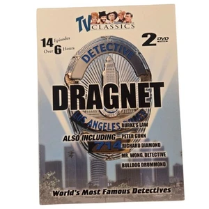 TV Classics Dragnet Die berühmtesten Detektive der Welt 2 DVD Set 14 Episoden - Bild 1 von 10