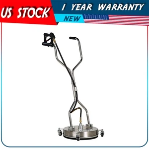 Limpiador de superficies para lavadora a presión de 16,5" con asas con 4 ruedas giratorias - Imagen 1 de 9