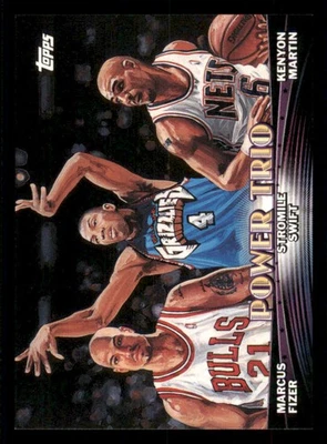 2000-01 Topps Combos 2 #TC7 Marcus Fizer/Stromile Swift/Kenyon Martin - Image 1 of 2
