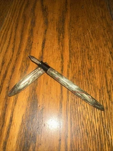 Vintage 14K Tip Sheaffer Feather Touch Füllfederhalter marmoriert Pat. D 78.795 - Bild 1 von 22