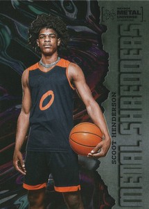 2022 Skybox Metal Universe Champions Trading Card #122 Scoot Henderson MS