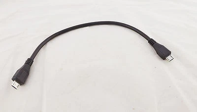 Micro USB 5 Pin B Male To Micro USB 5 Pin Male Data Adapter Converter Cable Cord - Image 1 of 4