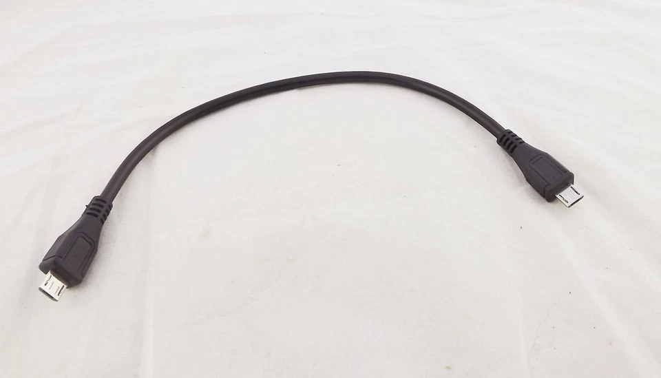 Micro USB 5 Pin B Male To Micro USB 5 Pin Male Data Adapter Converter Cable Cord - Image 1 of 4