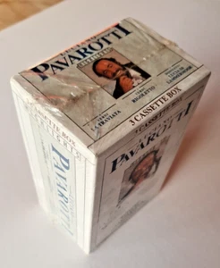 Luciano Pavarotti 3 Cassette Set - La Traviata ++ - 1990 Point Productions -Rare - Picture 1 of 4