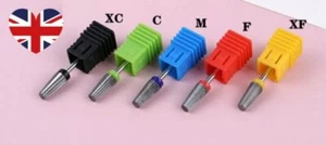 5 in 1 Bit Carbide Nail Drill Bit Manicure Tungsten Multi Function E-File File B - Picture 1 of 1