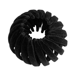 Hair Clips Bird Nest Velvet Three Rows of Teeth Styling Ponytail Headpiece - Picture 1 of 19