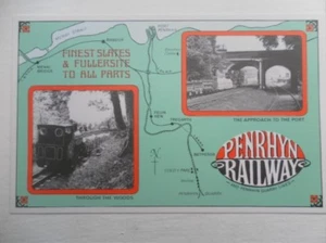 POSTKARTE DURCH DEN WALD - DIE ANFAHRT ZUM HAFEN - FEINSTE SCHIEFER UND VOLLER - Bild 1 von 1