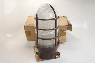 New Nuvo Lighting 76-627 Light 5 1/2" X 11" Bronze Outdoor Flush Mount ShipsFREE - Image 1 of 4