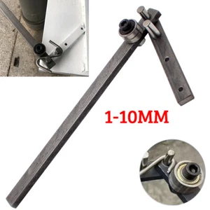 Manual Reinforced Flat Iron Bender 1-10MM Iron/Steel/Copper Wire Bending Tool UK - Picture 1 of 11