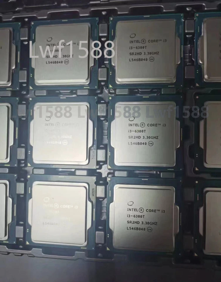 CPU Intel Core i3-6300T 6ta Generación 3.3GHz Doble Núcleo 35W Ranura LGA 1151 Foto 1 de 1