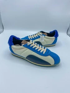 Coach Niedrig Satin Wildleder Fell Designer Schuh Sneaker G1293 Herren Größe 7,5 - Bild 1 von 7