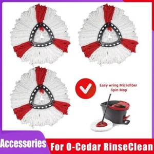 Triangle Microfiber Mop Head Refill Compatible with Vileda O-Cedar - Picture 1 of 10