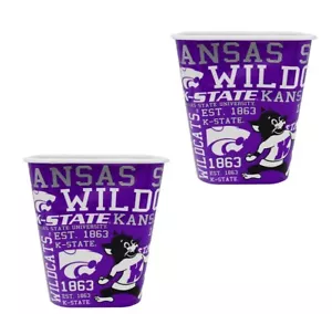 Set di 2 secchielli snack NCAA Team Kansas Wildcats - Foto 1 di 5