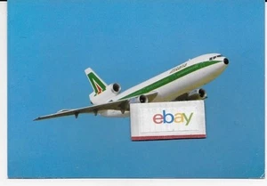 ALITALIA DC-10-30 LANDOR LIVERY 1981 POSTKARTE - Bild 1 von 1