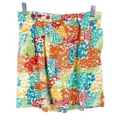 Volcom Moon Shine Crop Top Mini Skirt Multicolor Small Geo Multiway Wear Buttons - Image 1 of 4