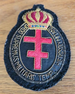 SOBERANA ORDEN MILITAR EL TEMPLO DE JERUSALÉN SMOTJ OSMTH Pin Latino 3.75" - Imagen 1 de 5