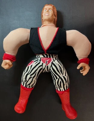 VTG 1998 WWF WWE Shawn Michaels Bone Crushin Buddies 16" Plush Doll - Image 1 of 2