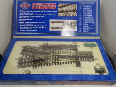 O Scale Atlas O-72 Wye Remote Switch Turnout Track - Image 1 of 4