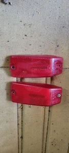 1979-1983 Datsun 280ZX L28 S130 OEM Set Rear Side Marker Lights Lens - Picture 1 of 4