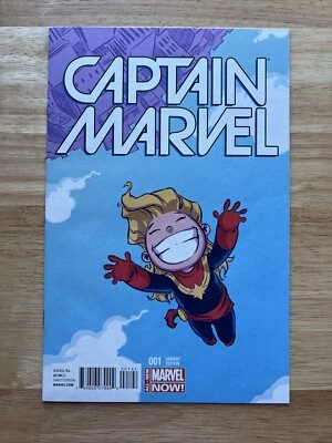 CAPTAIN MARVEL #1 SKOTTIE YOUNG VARIANT (2014) - Image 1 of 4