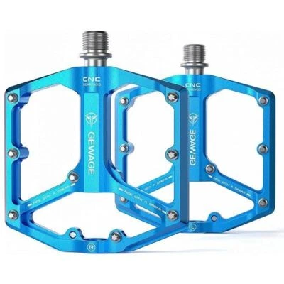 GEWAGE Ultralight MTB Road Bike Pedals Aluminum Sealed 3 Bearings Bicycle Pedals - Image 1 of 4