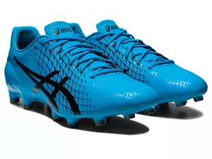 Asics Menace 4 Mens US 10 Blue Black Rugby Football Soccer Boots Cleats ☑️ - Picture 1 of 7