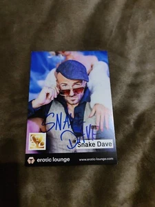 Snake Dave Autogrammkarte Venus - Bild 1 von 1