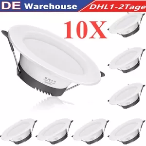 LED Einbauleuchte 10PCS 5W Einbaustrahler Decken Leuchte Set Einbau Spot 230V - Bild 1 von 13