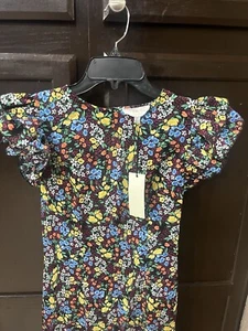 Never Fully Dressed Floral Long Dress NWT Size 2 Navy/Multicolor - Picture 1 of 9